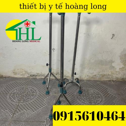 Gậy Chống 3, 4 Chân Inox Cho Người Già