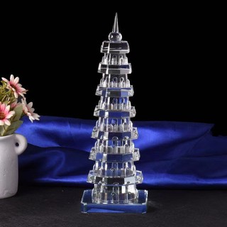 Tháp văn xương pha lê 7 tầng
