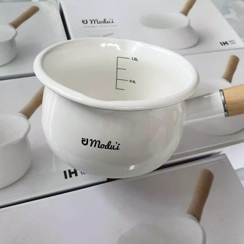 Nồi Sứ Modui Nồi Nấu Bột Cháo Ăn Dặm Style Hàn Quốc Siêu Xịn Cho Bé