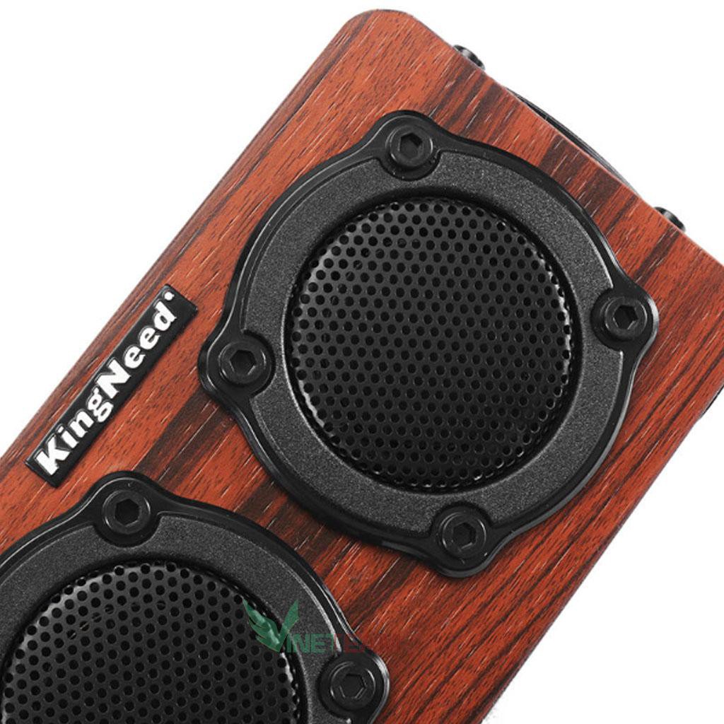 Loa gỗ Bluetooth Super Bass vi tính âm thanh nổi lõi kép HIFI Stereo speaker S403 -DC2890