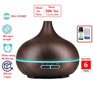 Máy Phun Sương Tạo Ẩm Làm Mát Hình Cổ Cao MKT15V, Đèn Led 7 Màu, Có Chế Độ Hẹn Giờ Tự Tắt Khi Hết Nước