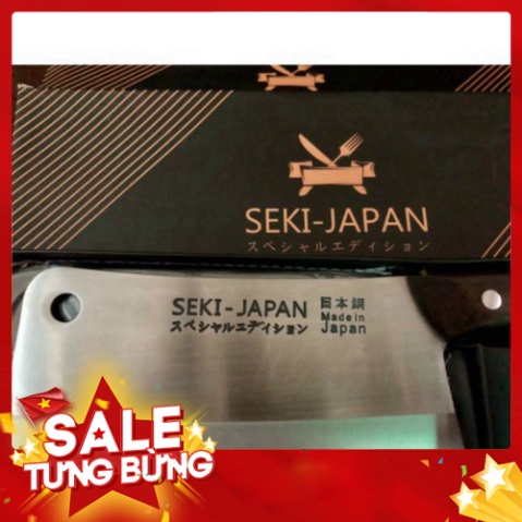 [FREE SHIP] 💥[BẢO HÀNH 12 THÁNG]💥Dao chặt Seki Nhật Bản Hàng Chính Hãng Cao Cấp💥TINH TẾ - SẮC BÉN - AN TOÀN - ĐẲNG CẤ