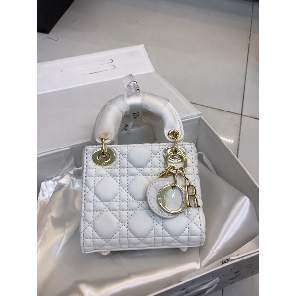 TÚI DI OR LADY MINI 13CM BOX NAM CHÂM