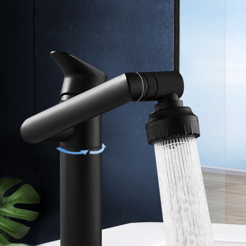 Vòi Nước Nóng Lạnh Xoay 360 Độ Cho Bồn Rửa