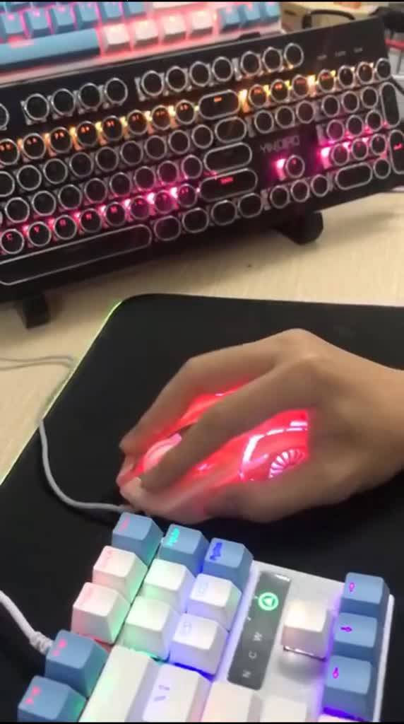 Chuột Máy Tính Màu Hồng Game Thủ SIDOTECH YINDIAO G5S Gaming Led Rgb 6 Nút Bấm DPI 3200 Tuổi Thọ Cao - Hàng Chính Hãng | BigBuy360 - bigbuy360.vn