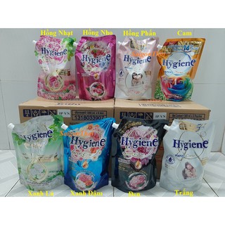 (SGT) Nước xả vải Hygiene (đủ 8 màu) đậm đặc túi 1300ml