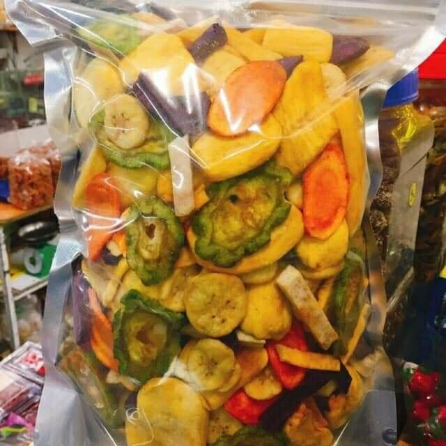 250gr trái cây sấy nguyên không vụn