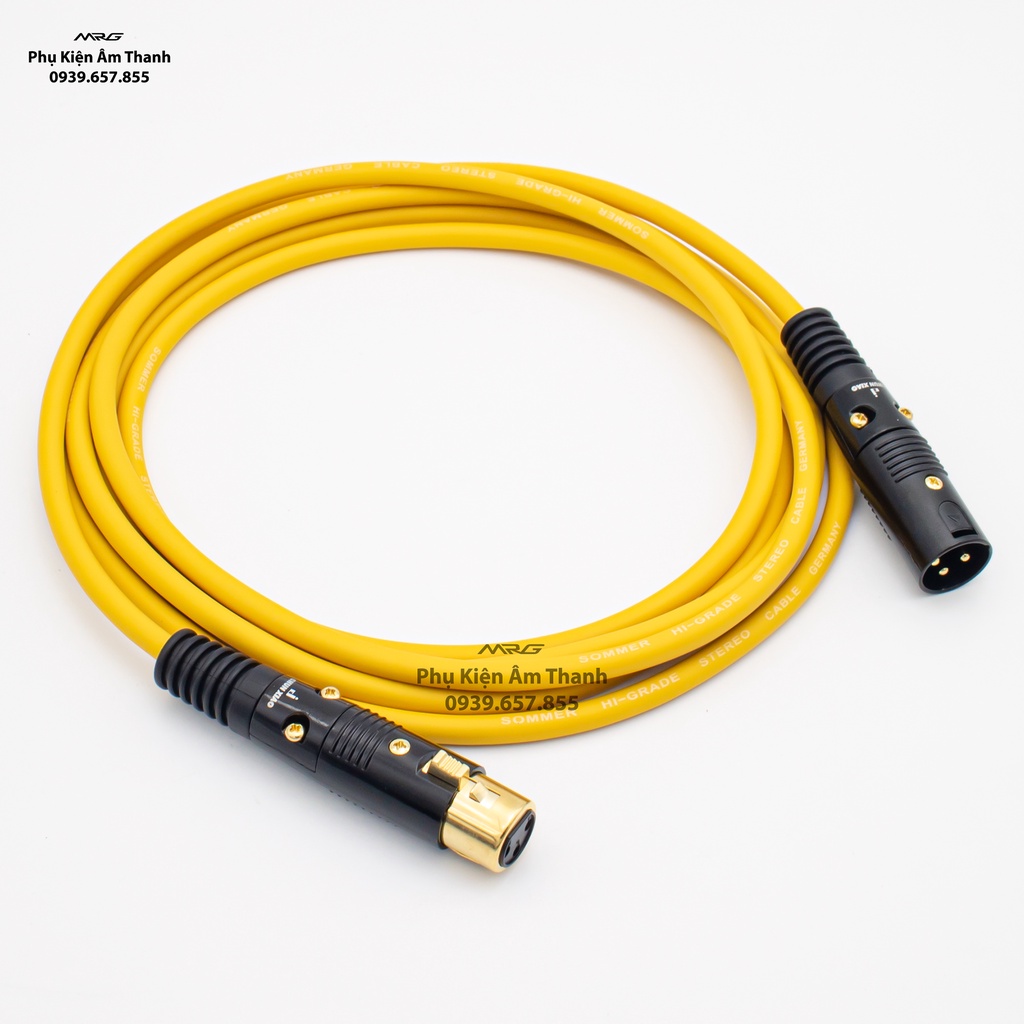 Dây Mic 48V Canon Cao Cấp Chống Nhiễu, Dành Cho Micro Thu Âm, Mic 48v, K200, K320, K600, Mic Karaoke có dây.v.v. - MrG