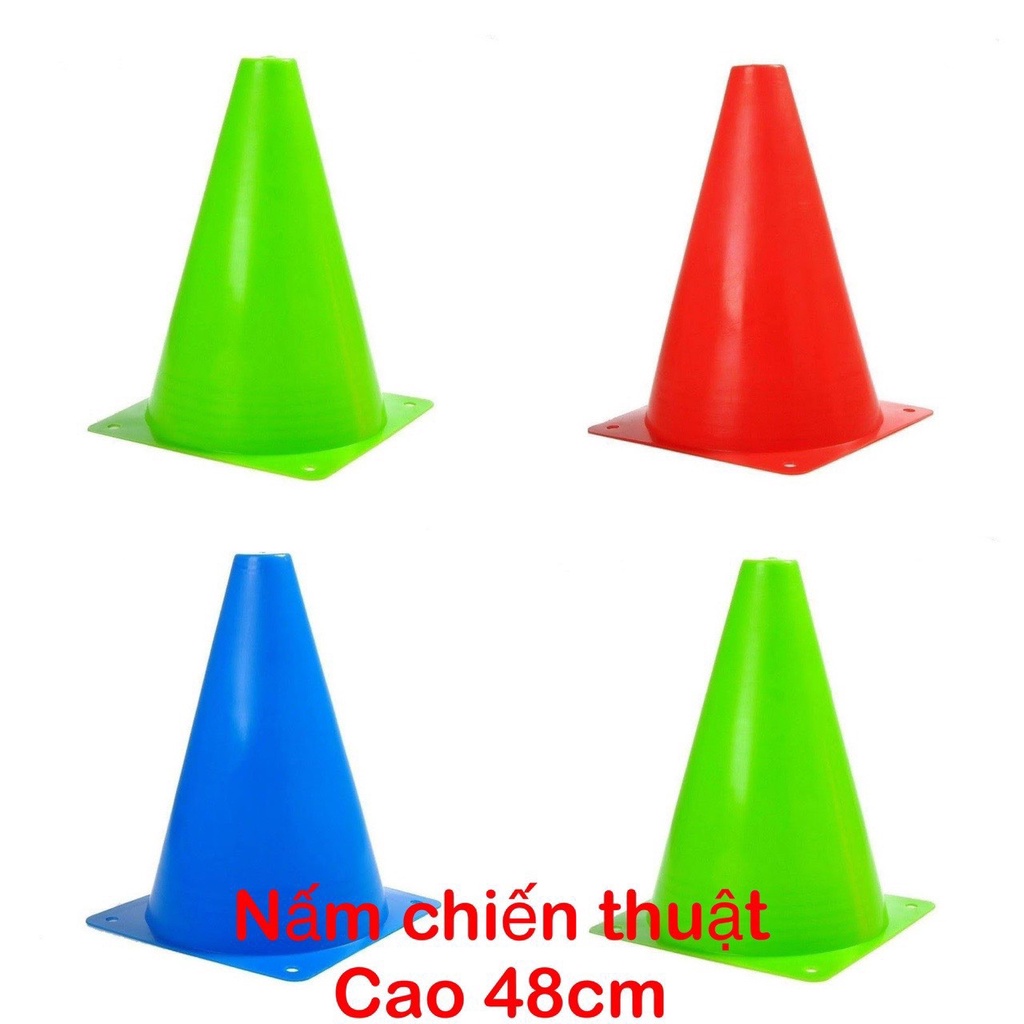 Nấm tập chiến thuật, Nấm lỗ loại 30F Marker, cone chơi thể thao Bóng Đá