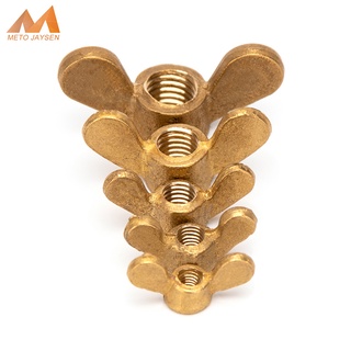 Đồng Cánh Hạt Bướm Đai Ốc Để Phù Hợp Với Bu Lông & Ốc Vít M3 M4 M5 M6 M8 M10 M12 Đồng Chắc Chắn Dây Đai Ốc