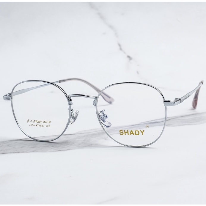 Gọng Kính Cận Titanium Shady Unisex G2303