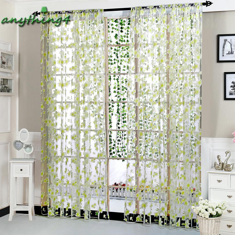 READY√ANY❀Curtain Finished Product Living Room Bedroom Home Door Window Curtain