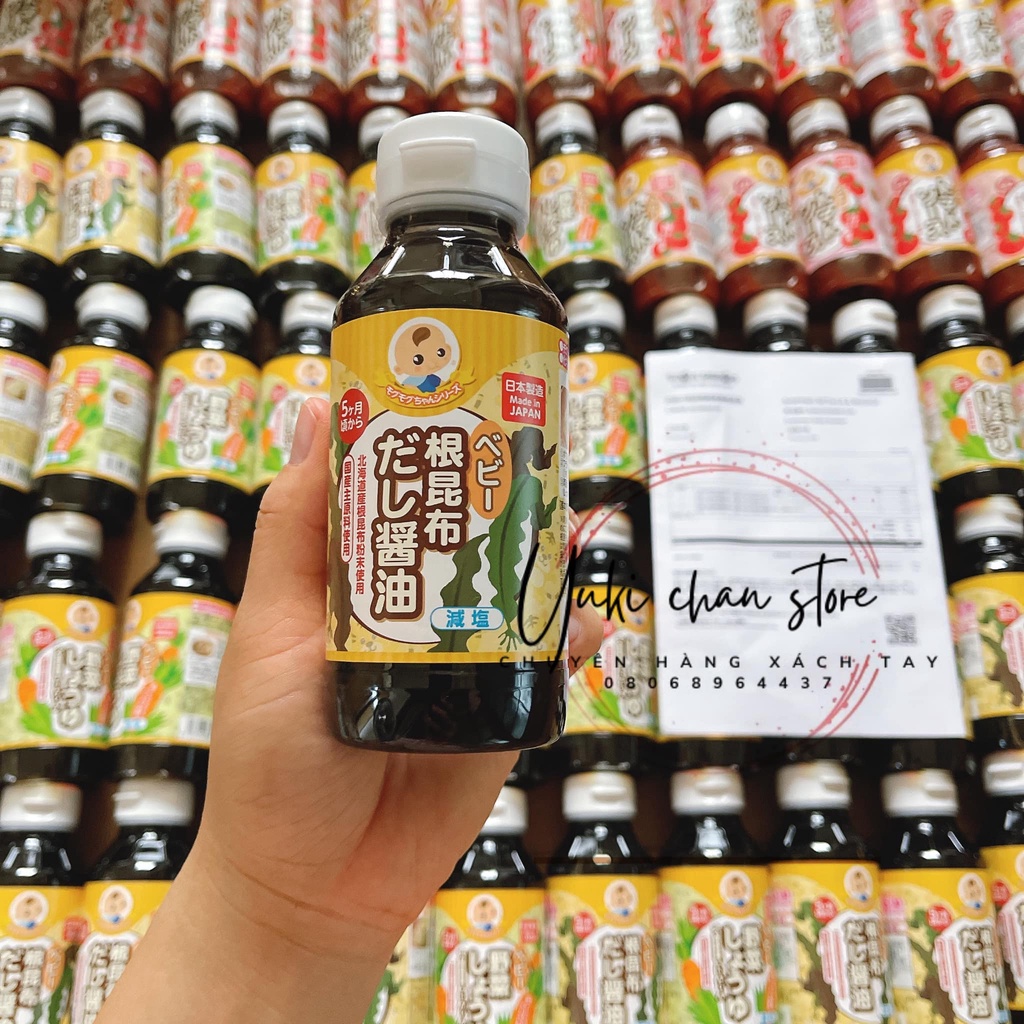 Nước tương tách muối Nhật Bản cho bé 5 tháng tuổi