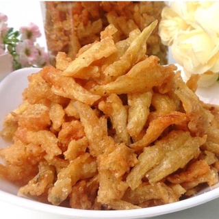 Cá cơm rim mặn ngọt / cá cơm lăn bột chiên giòn