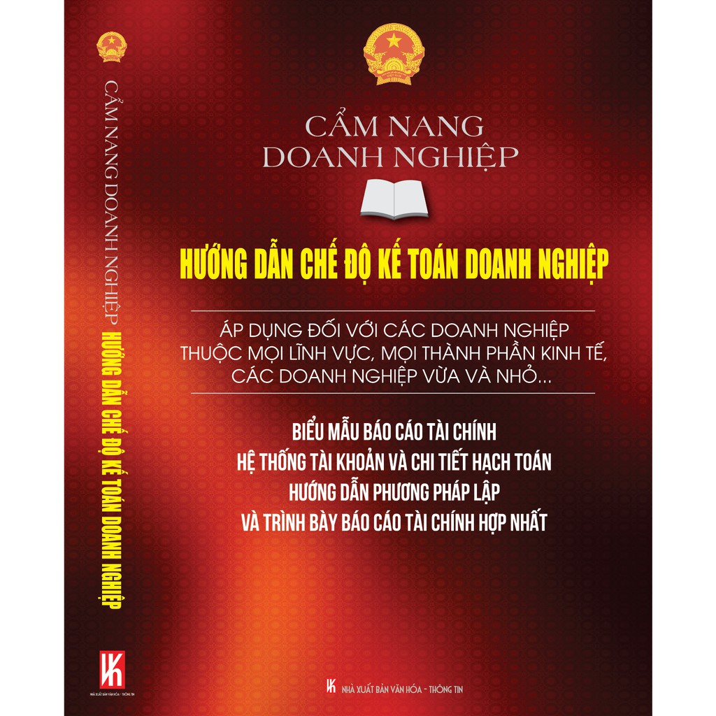 Sách - Cẩm Nang Doanh Nghiệp - Hướng Dẫn Chế Độ Kế Toán: Áp Dụng Đối Với Các Doanh Nghiệp (Song Ngữ Anh - Việt)