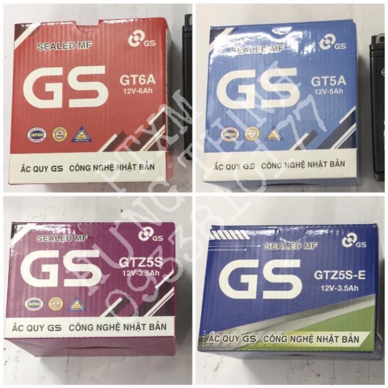 Bình Ắc Quy GS Chính Hãng Xe Số 2005 - 2021