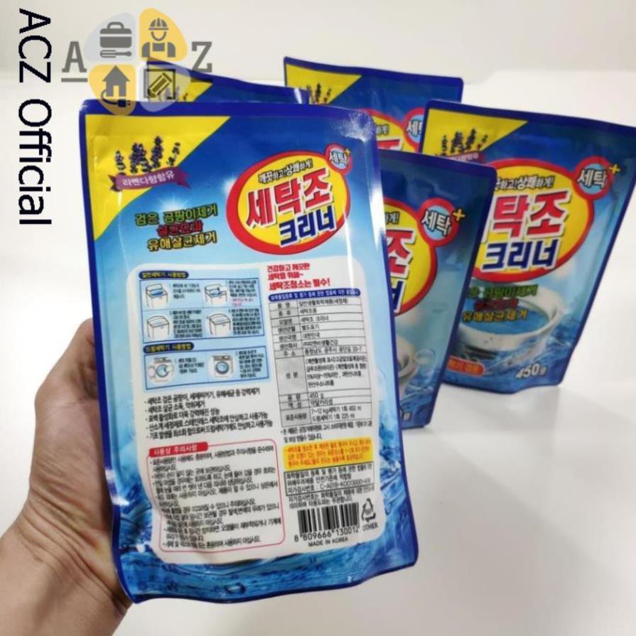 Bột tẩy lồng giặt cửa ngang cửa trước cửa trên Hàn Quốc - 450g