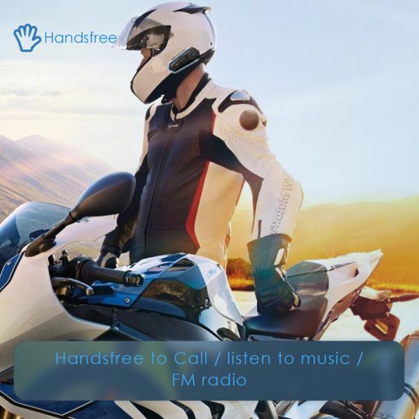 Motorcycle Helmet Bluetooth Headset Low Power Bluetooth 4.1 Headset