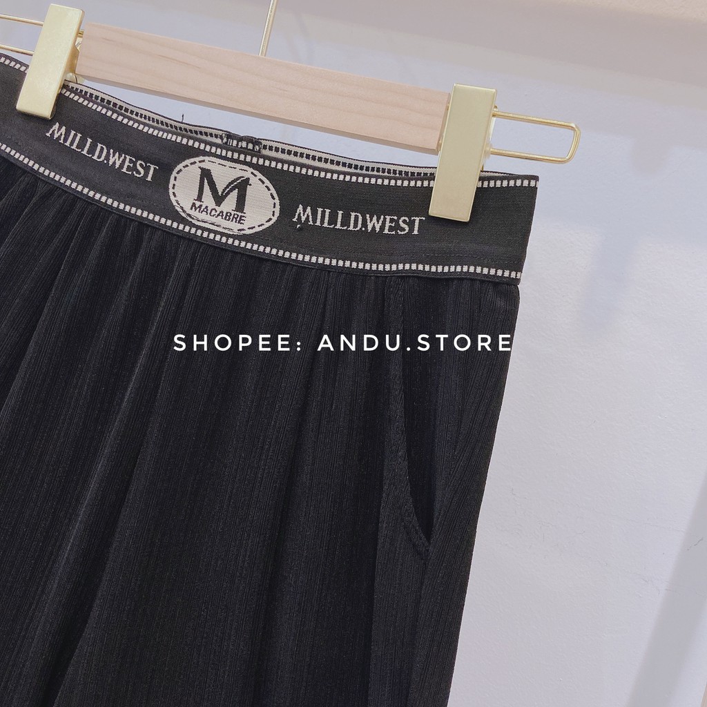 Quần bom nữ cạp chun 💗RẺ ĐẸP💗 chất tăm lạnh siêu co dãn, không bai dão