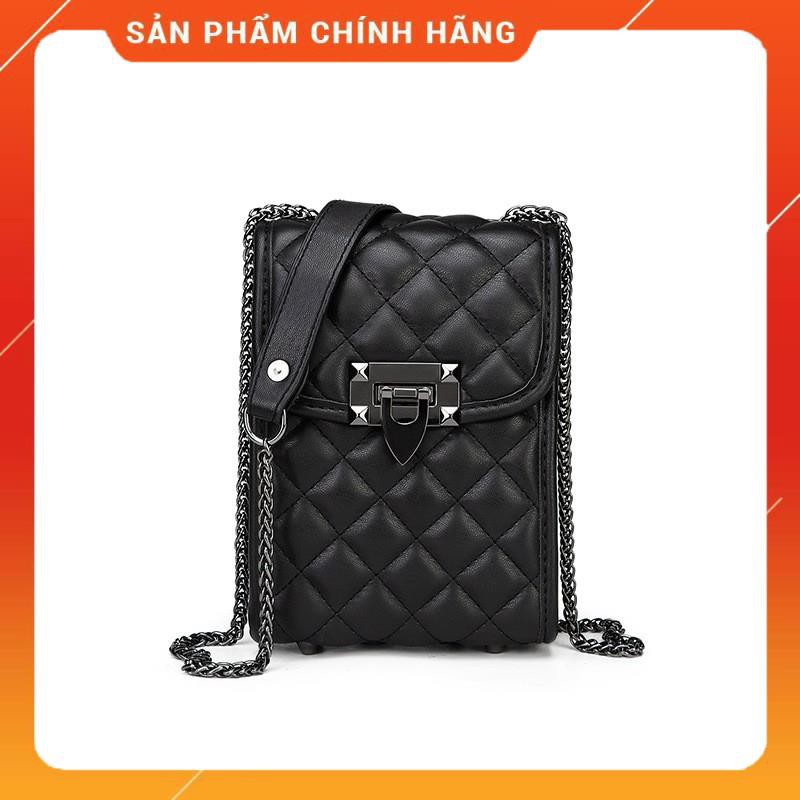 Túi Xách Nữ | Túi Đeo Chéo Nữ Mini Kết Hợp Ví Để Điện Thoại Cực Xinh Với Thiết Kế Nhỏ Gọn, Ảnh Chụp Thật