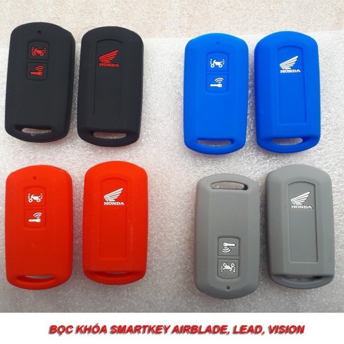 [Mã LIFEAUMAY giảm 10% tối đa 30k đơn 150k] Bọc khóa smartkey Honda LEAD, AIRBLADE AB, VISION