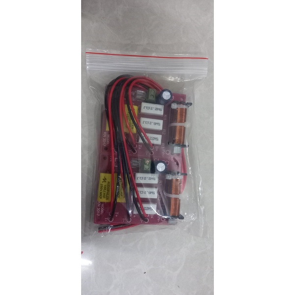 Mạch phân tần loa 1 bass 2 treble