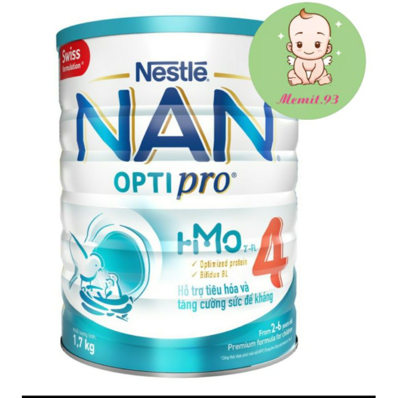 Sữa bột Nan optipro 4 ( 1,7kg )