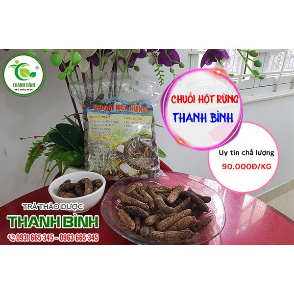 Chuối Hột Rừng 100g Nguyên Chất - Cây Thuốc Nam Thanh Bình