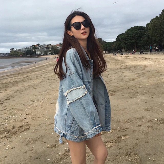 [Order] Áo khoác bò denim jacket ulzzang