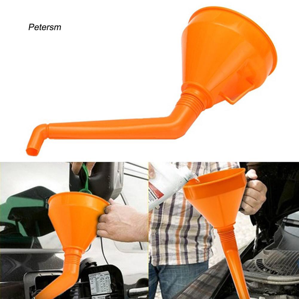 Phễu bơm nhiên liệu xe máy/xe hơi bằng nhựa kèm lưới lọc