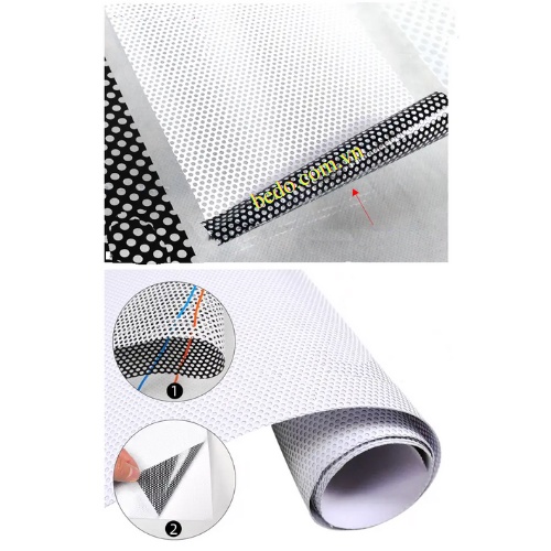 decal lưới dán kính cửa sổ, decal lưới dán kính ô tô