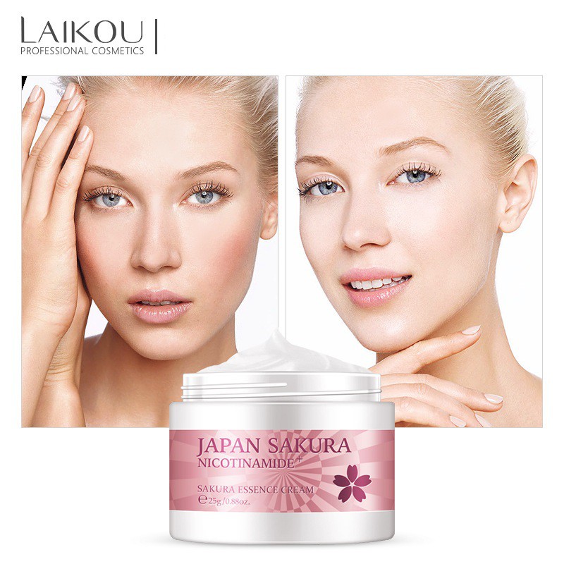 Kem Dưỡng Trắng Da Hoa Anh Đào Sakura Beauty Cream Làm Mờ Thâm, Sạm, Nám