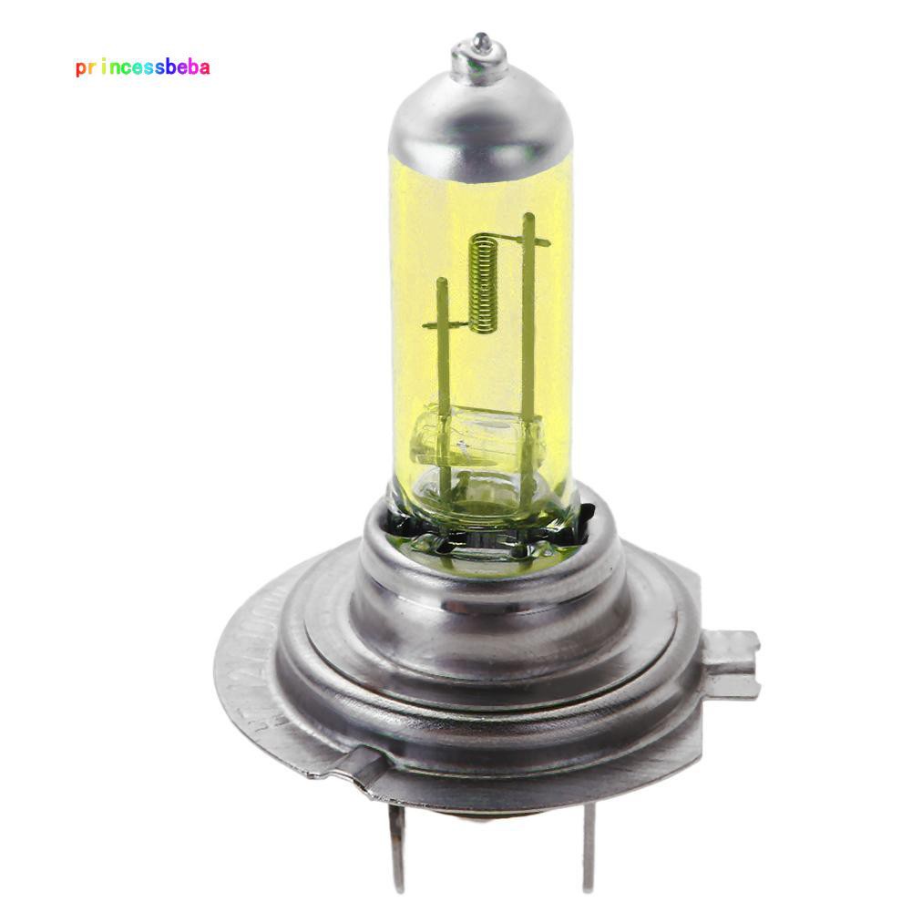 1 Bóng Đèn Halogen H7 12v 55w 4,000k-4,500k Ánh Sáng Vàng