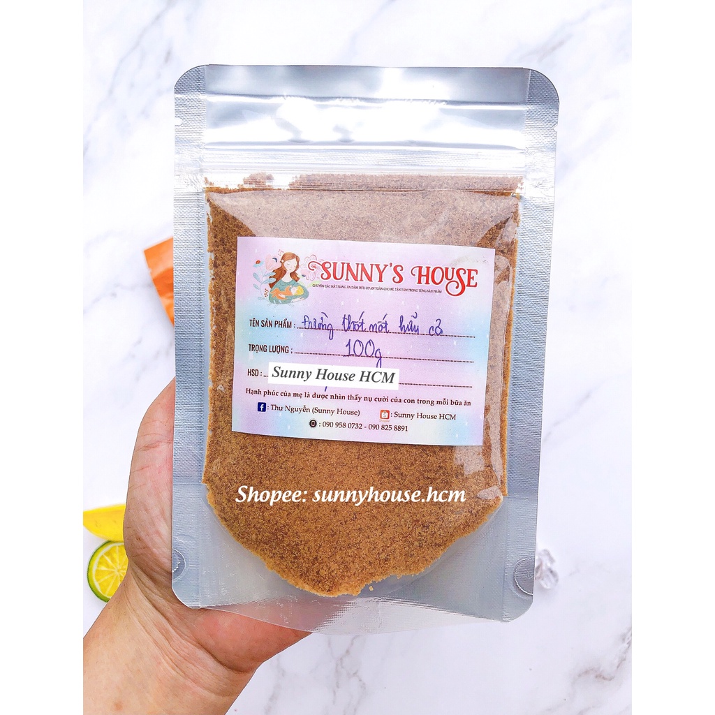 Đường thốt nốt hữu cơ Campuchia 500g