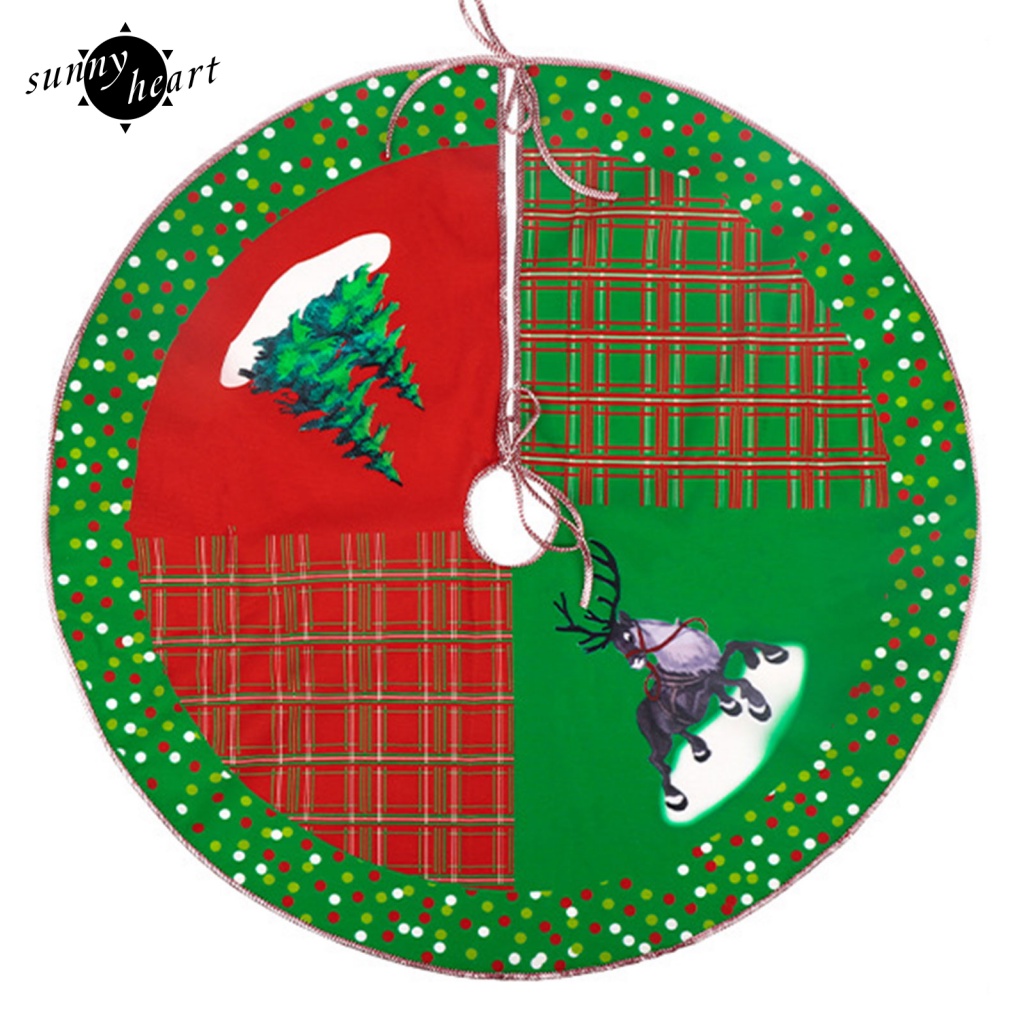 Thảm Lót Trang Trí Cây Thông Noel Nhiều Màu Sắc