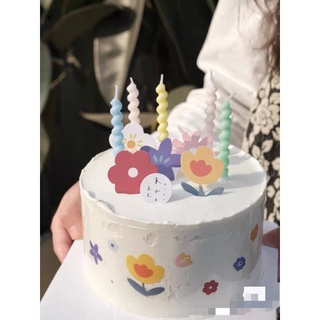 Set 4 Hoa Xốp Trang Trí Bánh