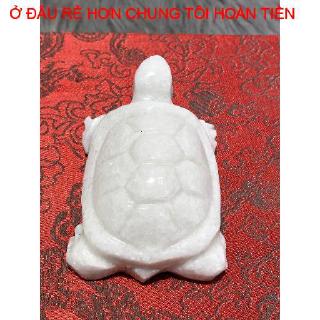 rùa đá trắng non nước phong thủyROBA SHOP