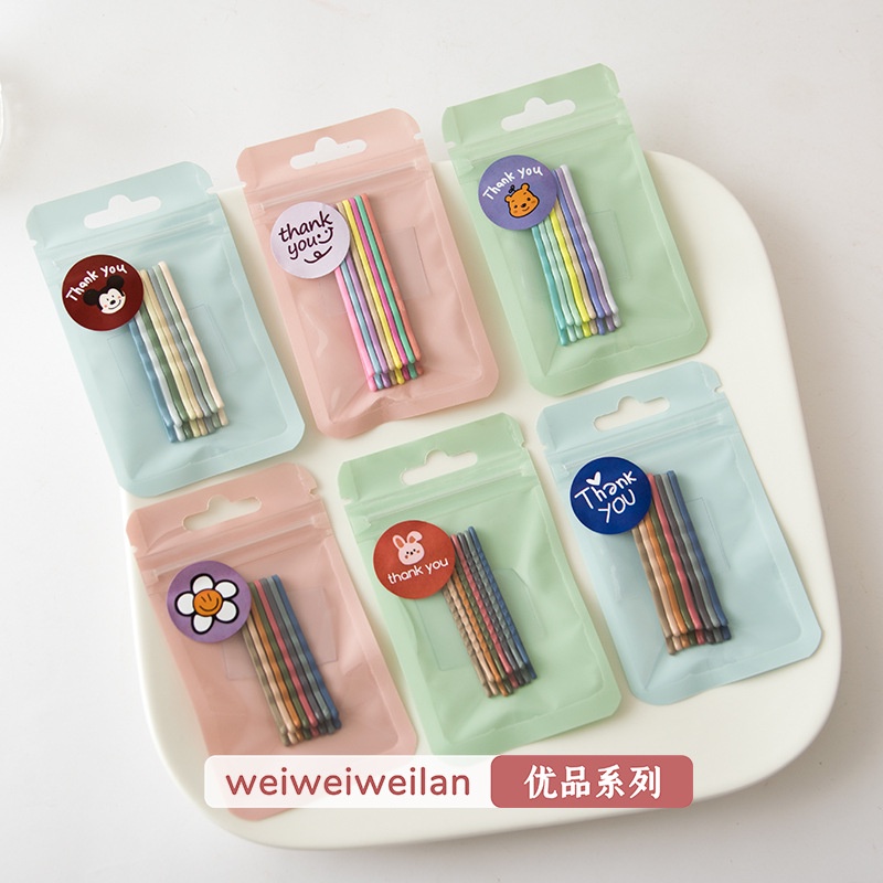 [Bộ 8] Kẹp Tóc Nhiều Màu Phụ Kiện Thời Trang Cho Nữ AB028