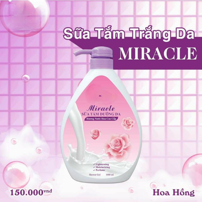 Sữa tắm hương nước hoa 1000ml