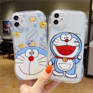 Ốp điện thoại TPU trong suốt hình Doraemon thích hợp cho Iphone 12promax 11 Pro Xr X Xs Max 7 8 Plus 12 Mini Se