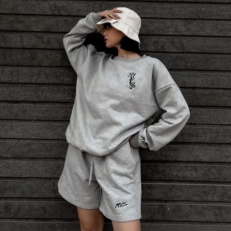 Quần Short Đùi Nam Trơn chất liệu dày dặn thêu logo MVS | BigBuy360 - bigbuy360.vn