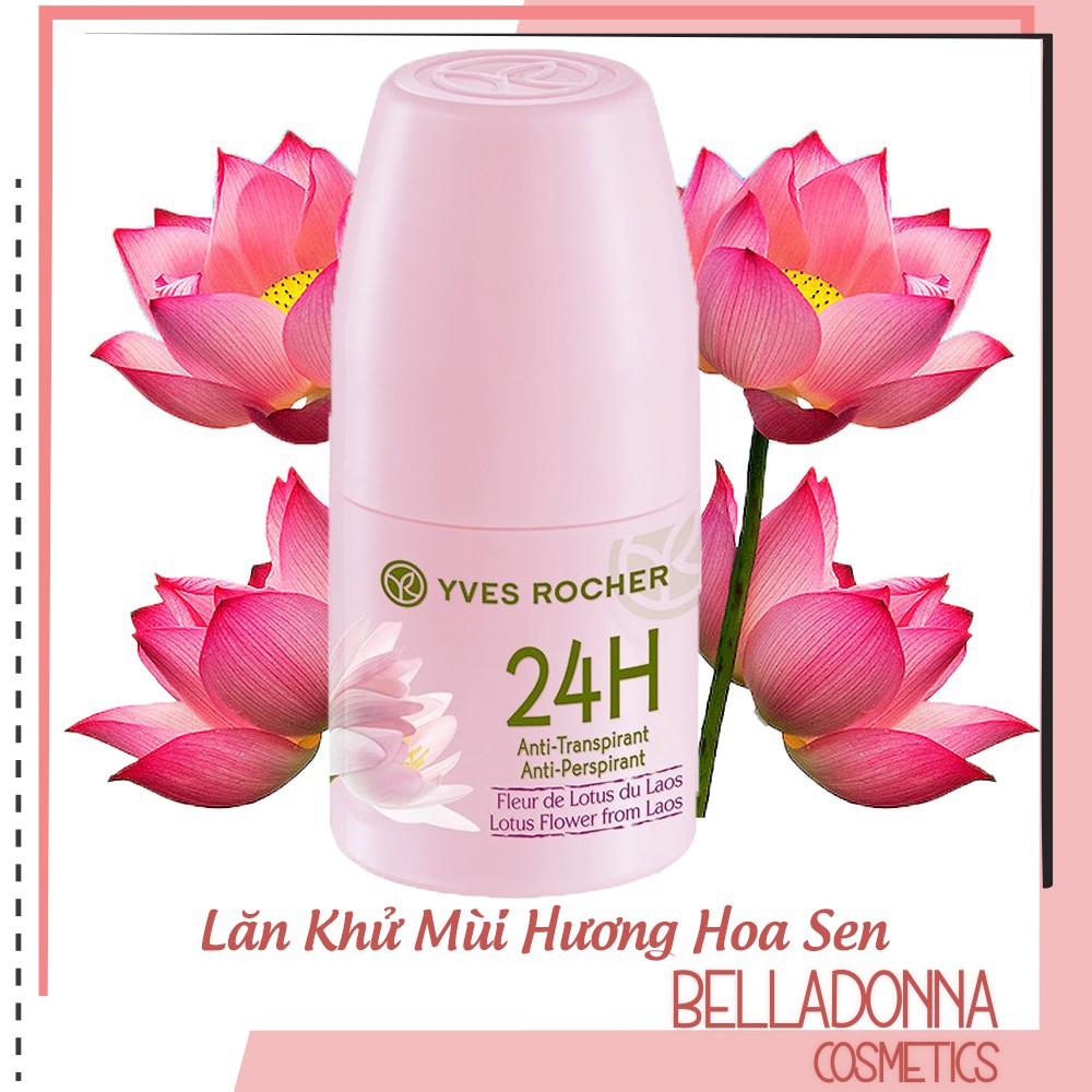 [CHÍNH HÃNG] Lăn Khử Mùi 24H Yves Rocher 24H Dedorant 50ml