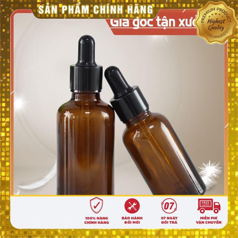 [30ml] Chai lọ đựng tinh dầu bóp giọt khoen đen / chai lọ chiết mỹ phẩm