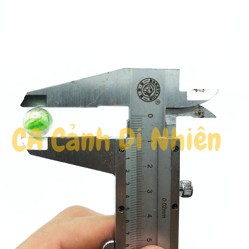 Viên bi ve NHÍ 8 khía 200 gram  size 1.1 cm trang trí hồ cá