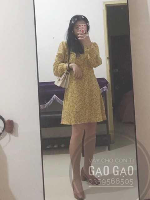 Váy hoa nhí cho con ti sz s-xl KÈM ẢNH VIDEO THẬT