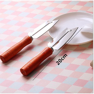 Dao hai lưỡi inox đa năng