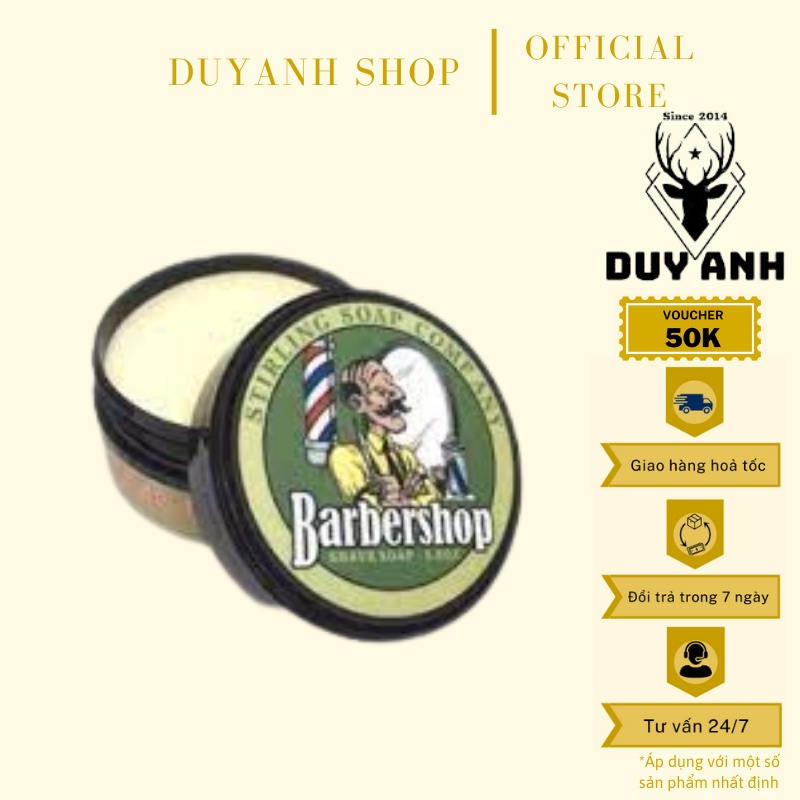 Sáp vuốt tóc tạo kiểu undercut BARBERSHOP giá rẻ