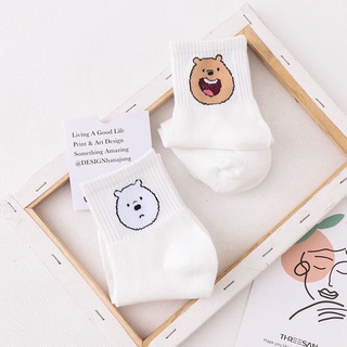 Tất mặt gấu we bare bears WB