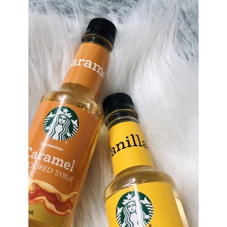 Starbucks Caramel/ Vanilla Syrup 375ml - Syrup Starbucks Vị Caramel/Vanilla Chai 375ml