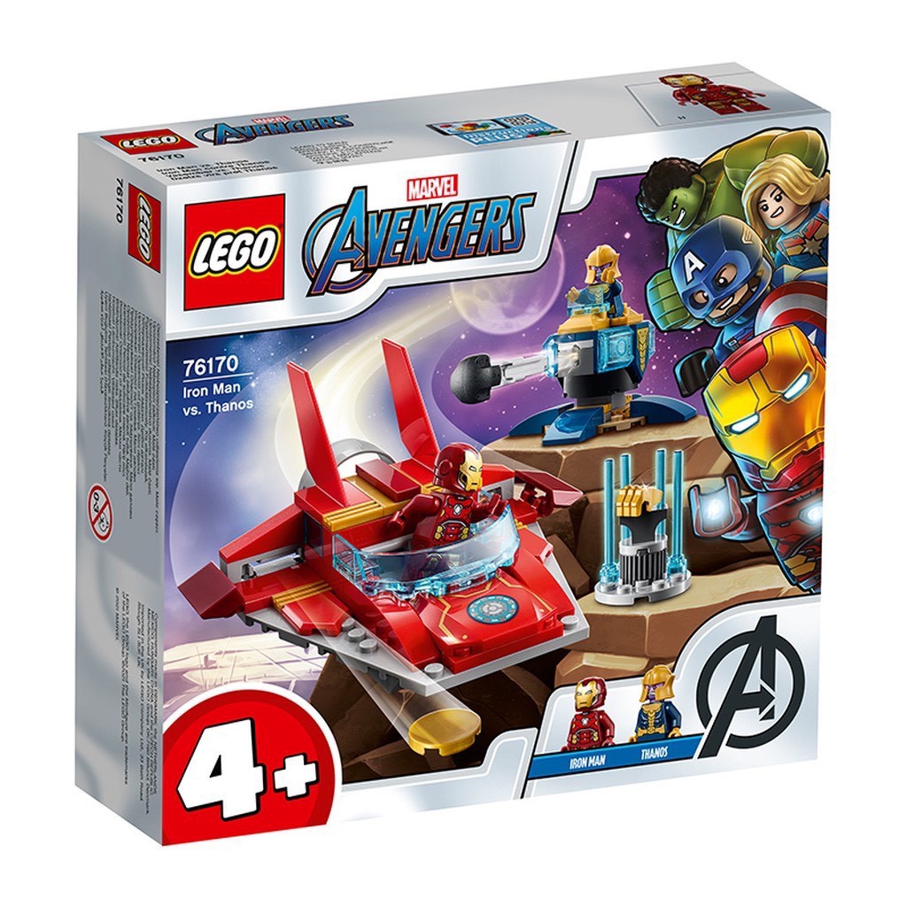 LEGO 76170 Marvel Super Heroes - Người Sắt Đối Đầu Thanos